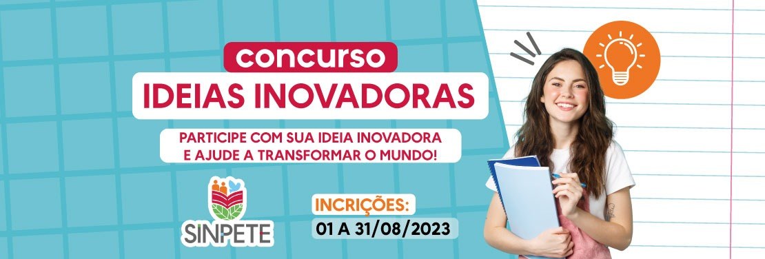 Inscrições prorrogadas até 30/09