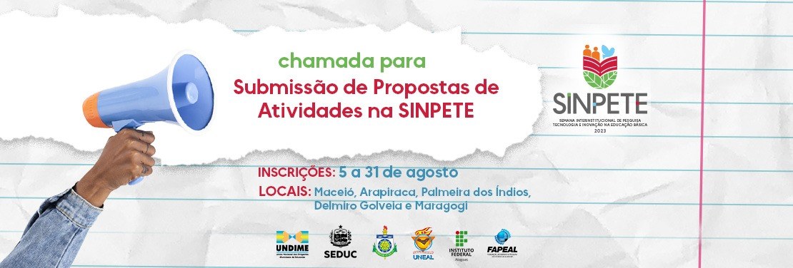 Inscrições prorrogadas até 18/09