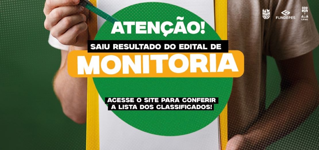 Resultado de Monitoria Voluntária